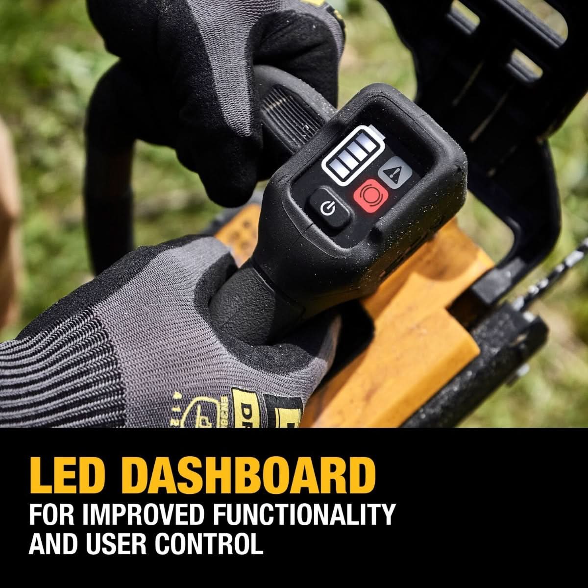 DeWalt DCCS674X2 FLEXVOLT 20V/60V MAX Brushless 14-in. Top Handle Chainsaw 9.0Ah Kit DeWALT