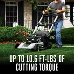 EGO Power+ LM2236SP 22'' Super Composite Mower with Select Cut™ System and Touch Drive Self-Propelled with 10Ah Battery and 700W Charger EGO Power+