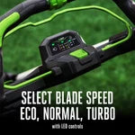 EGO Power+ LM2236SP 22'' Super Composite Mower with Select Cut™ System and Touch Drive Self-Propelled with 10Ah Battery and 700W Charger EGO Power+