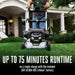 EGO Power+ LM2236SP 22'' Super Composite Mower with Select Cut™ System and Touch Drive Self-Propelled with 10Ah Battery and 700W Charger EGO Power+