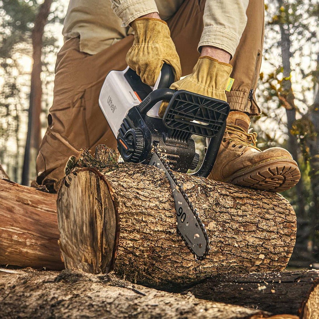 Litheli U20 40V 2×2.0Ah Brushless Chainsaw(Tool Only) Litheli