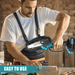 Portable 4 inch Electric Chainsaw Cordless, Handheld Chainsaw for Tree Branches , Courtyard, Household and Garden( Chainsaw + 2 Batteries) DannysHomeGoods
