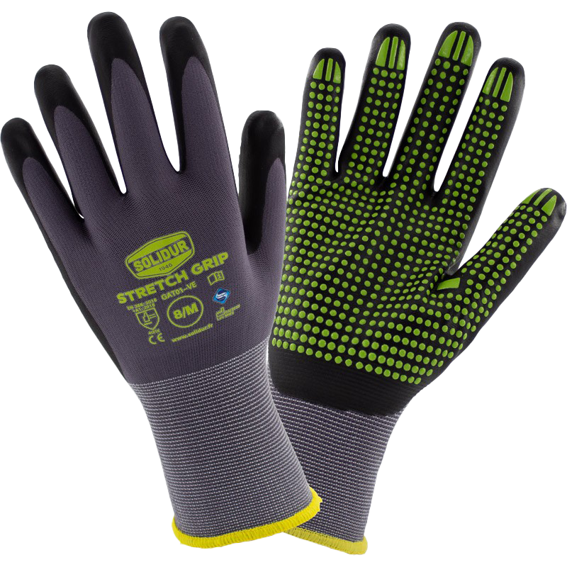 Solidur Stretch Grip Gloves Solidur