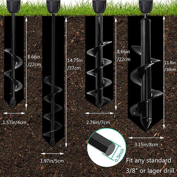 Garden Auger Drill Bit 2simpleagency