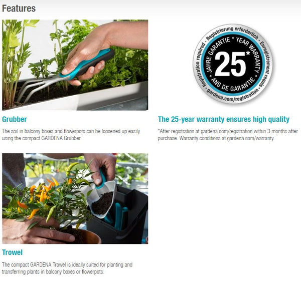 Gardena Balcony Plant Set 8974-20 Garden Plus