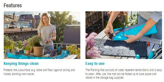 Gardena City Gardening Planting Mat M Garden Plus