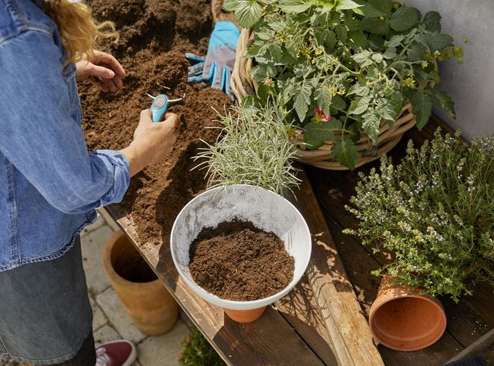 Gardena ClickUp! FlowerBowl Garden Plus