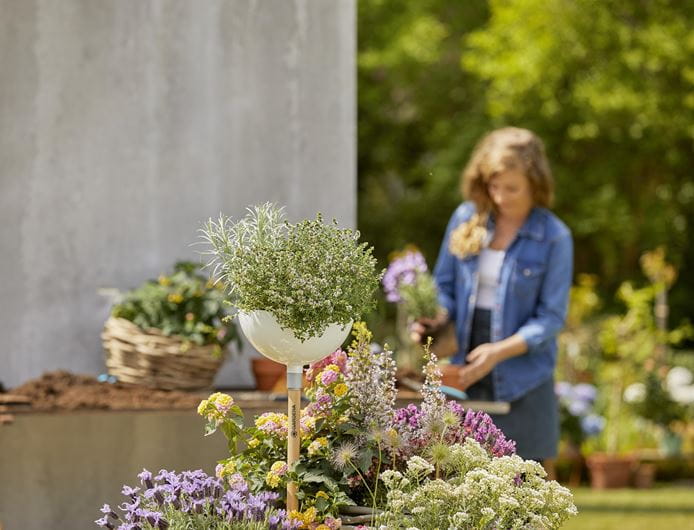 Gardena ClickUp! FlowerBowl Garden Plus