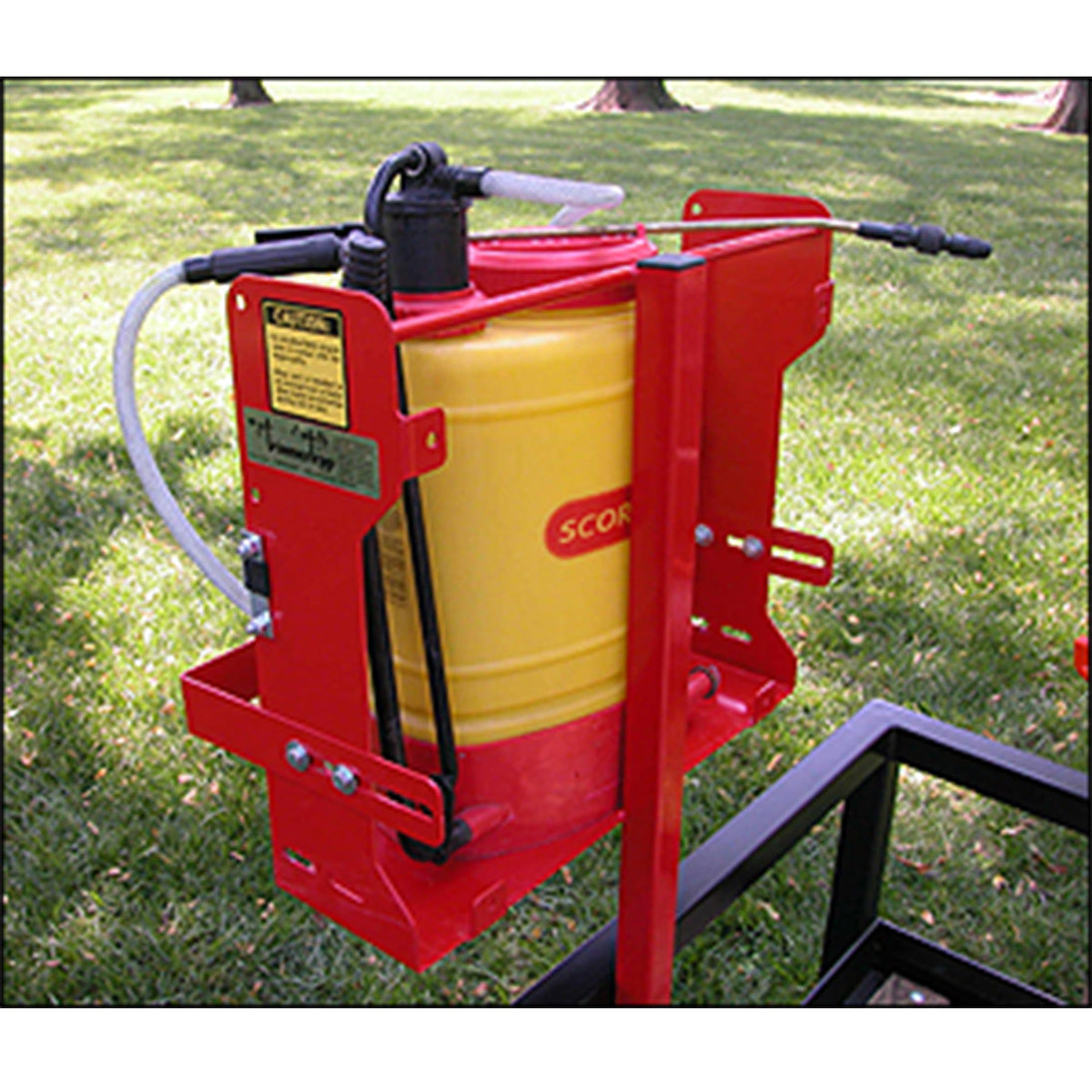 Trimmer Trap ET/GP-1 Blower/Sprayer Rack (Closed Trailer) Trimmer Trap