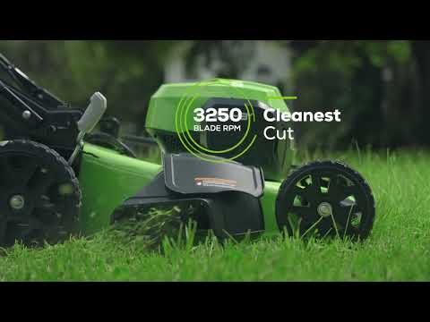 48V (24V x 2) 21" Cordless Battery Self-Propelled Mower & Blower Combo Kit w/ (3) Batteries & Chargers greenworkstools