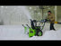 80V 24" Cordless Battery Two-Stage Snow Blower: (2) 5.0 Ah Batteries and Dual-Port Rapid Charger greenworkstools