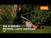 RM 453 T Self Propelled Petrol Lawn Mower Stihl