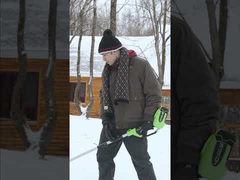 40V 12" Cordless Battery Snow Shovel: 4.0 Ah Battery and Charger greenworkstools