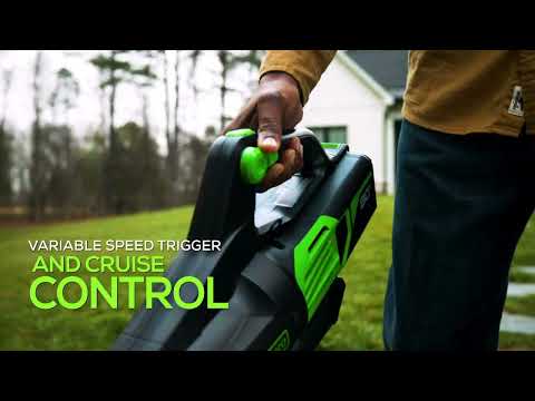 OPEN BOX 80V 730 CFM Cordless Battery Leaf Blower: 2.5 Ah Battery and Rapid Charger greenworkstools