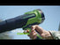 24V 270 CFM Cordless Battery Brushless Blower (Tool Only) greenworkstools
