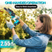 RLSOO 6-Inch Mini Electric Chainsaw - Cordless, Portable, Lightweight, High-Capacity Battery, Ideal for Wood Cutting, Pruning, and Outdoor Use RLSOO