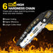 RLSOO 6-Inch Cordless Mini Chainsaw - High-Efficiency, Lightweight, Portable, Ideal for Wood Cutting & Pruning RLSOO
