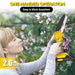RLSOO 6-Inch Cordless Mini Chainsaw - High-Efficiency, Lightweight, Portable, Ideal for Wood Cutting & Pruning RLSOO