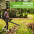 80V 610 CFM Cordless Battery Backpack Blower ,5Ah Battery and Rapid Charger greenworkstools