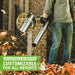 80V 610 CFM Cordless Battery Backpack Blower ,5Ah Battery and Rapid Charger greenworkstools