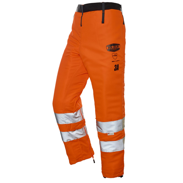 SOLIDUR GLOW LEGGINGS TYPE A CLASS 3 ORANGE Solidur