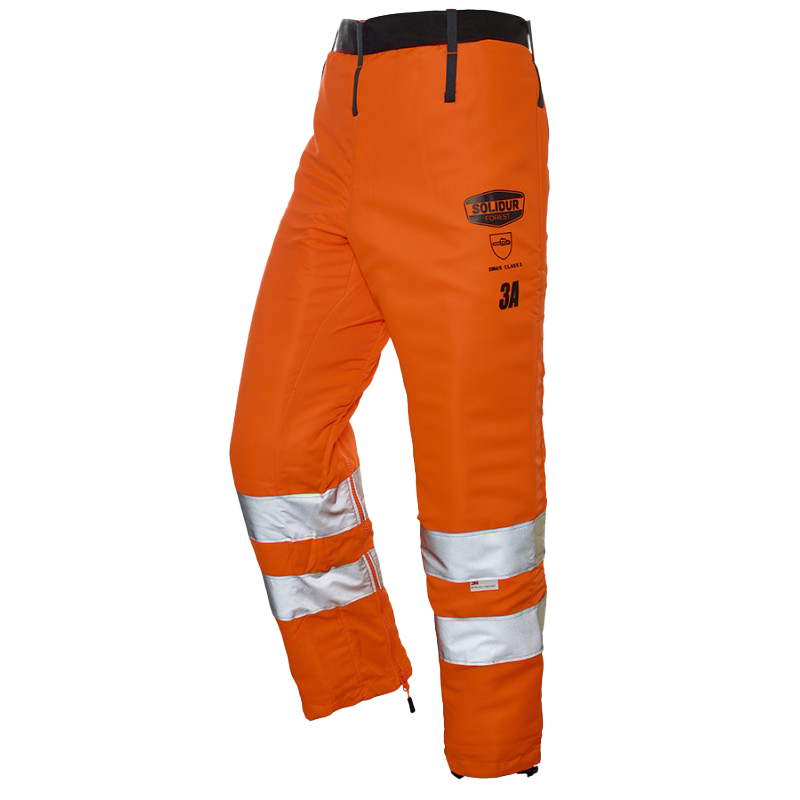 SOLIDUR GLOW LEGGINGS TYPE A CLASS 3 ORANGE Solidur