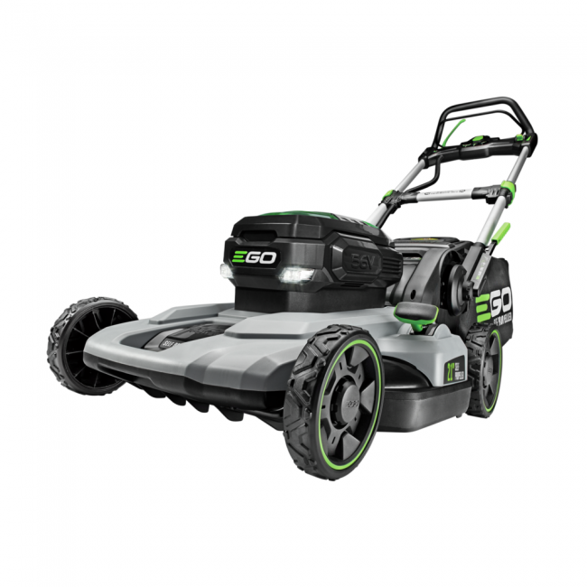 EGO Power+ LM2142SP-FC 21" 56-Volt Lithium-Ion Cordless Electric Dual-Port Walk Behind Self Propelled Lawn Mower with (2) 5.0 Ah Batteries & Charger Included - Reconditioned EGO Power+