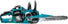 Makita XCU07PT 36V (18V X2) LXT Brushless 14" Chain Saw Kit (5.0Ah) Makita