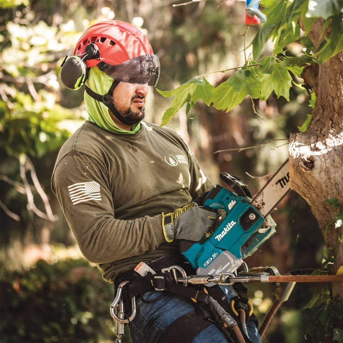 Makita XCU08Z 36V (18V X2) LXT Brushless 14" Top Handle Chain Saw, Tool Only Makita