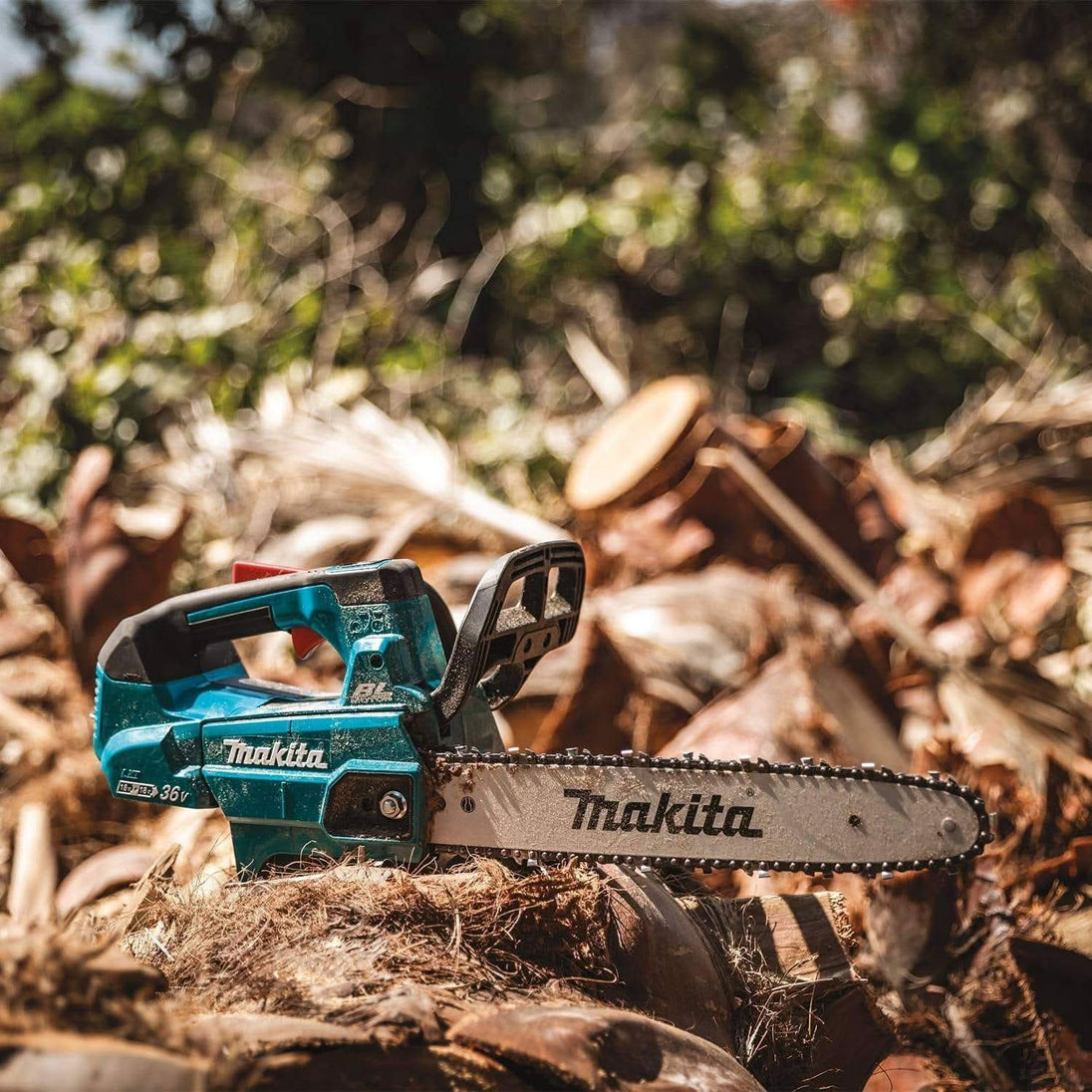 Makita XCU08Z 36V (18V X2) LXT Brushless 14" Top Handle Chain Saw, Tool Only Makita
