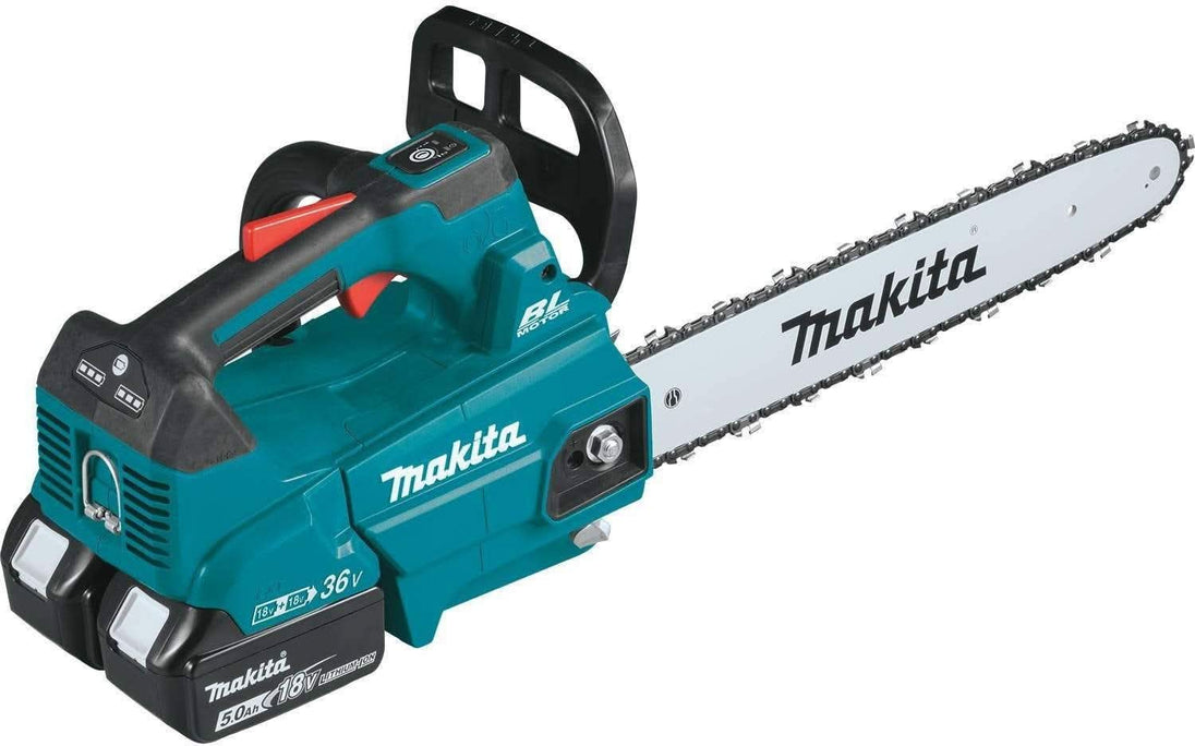 Makita XCU09PT 36V (18V X2) LXT Brushless 16" Top Handle Chain Saw Kit (5.0Ah) Makita