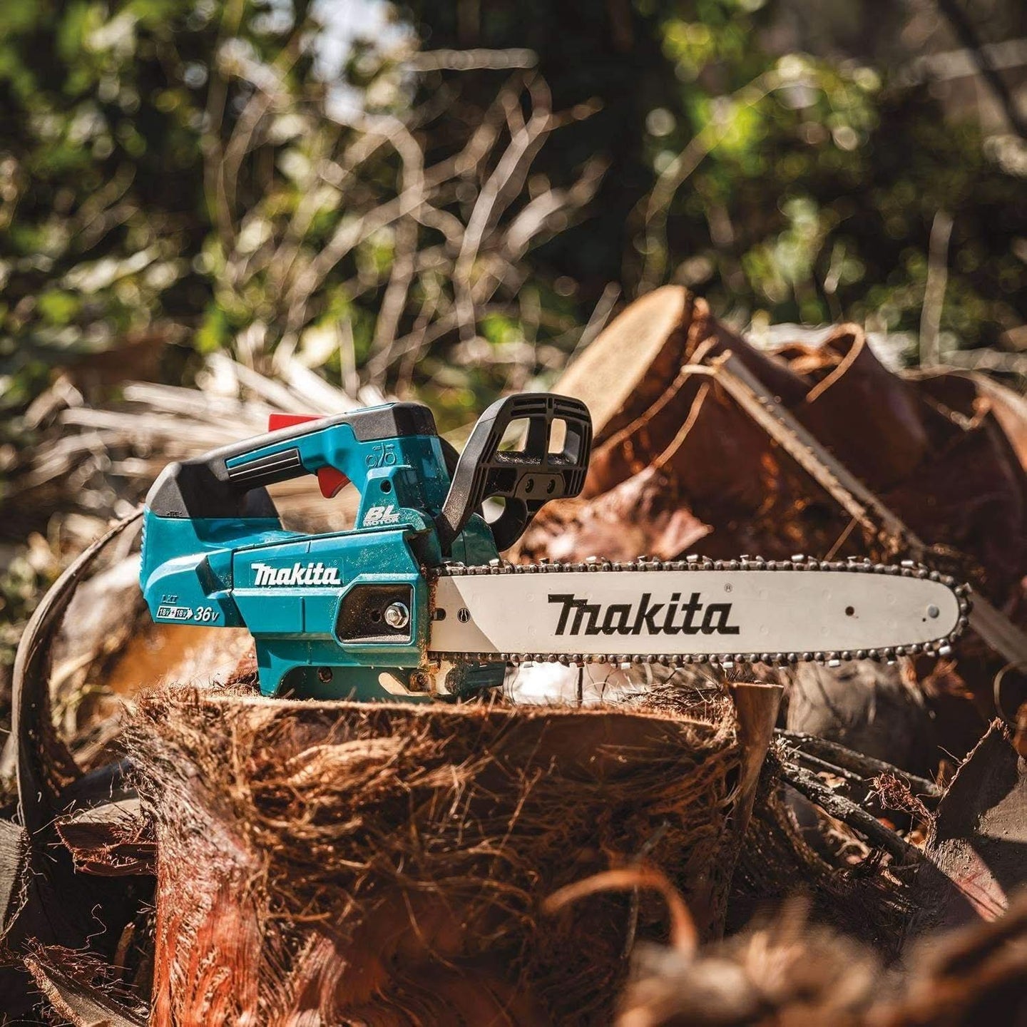 Makita XCU09Z 36V (18V X2) LXT Brushless 16" Top Handle Chain Saw, Tool Only Makita