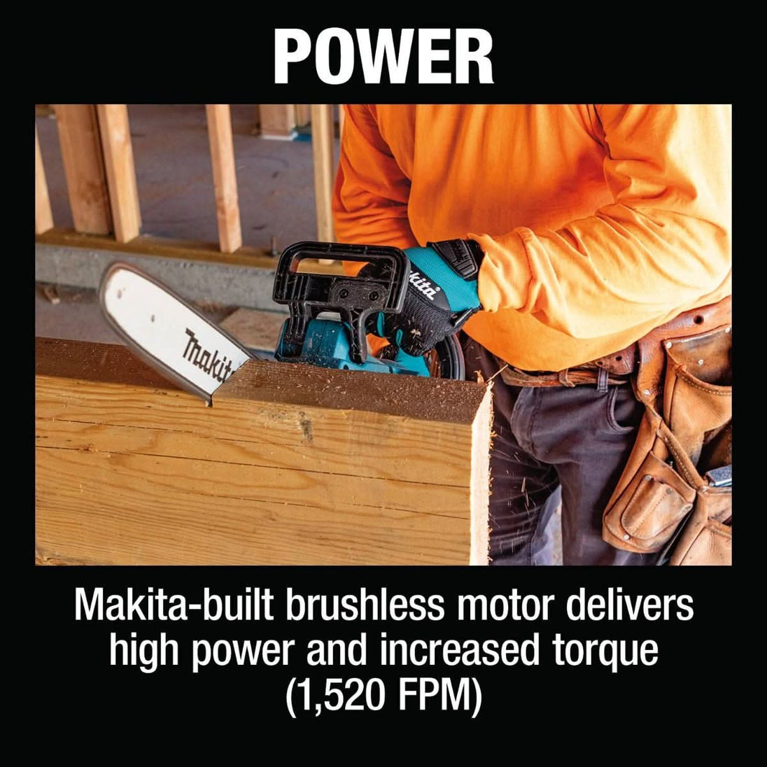 Makita XCU11Z 18V LXT Lithium-Ion Brushless Cordless 14" Chain Saw, Tool Only Makita