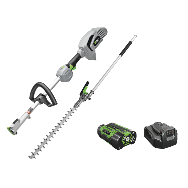 EGO Power+ MHT2001-FC 20" Hedge Trimmer & Power Head Multi-Head Tool  Kit with 2.5AH Battery and Standard Charger - Reconditioned EGO Power+