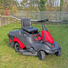 Crytec 26 inch Ride On Petrol Lawn Mower 224cc Mulcher Crytec