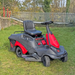 Crytec 26 inch Ride On Petrol Lawn Mower 224cc Mulcher Crytec