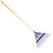Russo 24-Tine Leaf Rake w/ 48 In. Hardwood Handle - Blue Russo