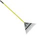 Russo 24-Tine Leaf Rake w/ 54 In. Fiberglass Handle - Black Russo