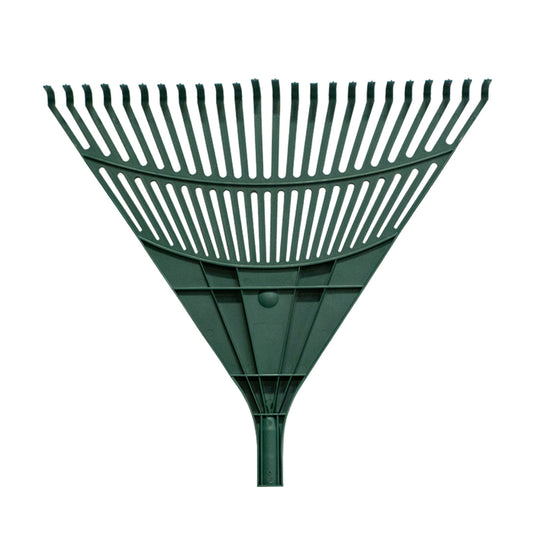 Russo 24-Tine Leaf Rake w/ 48 In. Hardwood Handle -Green Russo