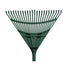 Russo 24-Tine Leaf Rake w/ 48 In. Hardwood Handle -Green Russo