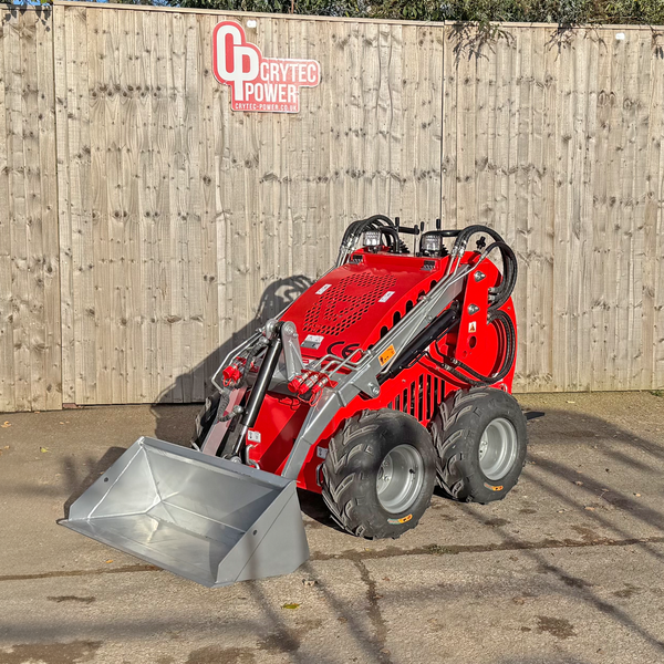 Crytec Mini Skid Steer Loader 4X4 Drive 23HP Rato Engine Crytec