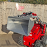 Crytec Mini Skid Steer Loader 4X4 Drive 23HP Rato Engine Crytec