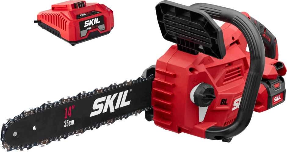 SKIL CS4555-10 PWRCORE 40 Brushless 40V 14" Chainsaw Kit SKIL