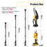 NewBeny Cordless 6" Chainsaw & 30mm Pruning Shears & 2m Telescoping Pole Combo Kit [2 batteries and a charger included] NEWBENY