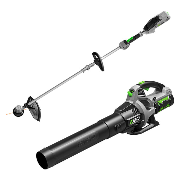 EGO Power+ 15 In. String Trimmer & 530cfm Blower Combo Kit w/ 2.5ah Battery and Charger EGO