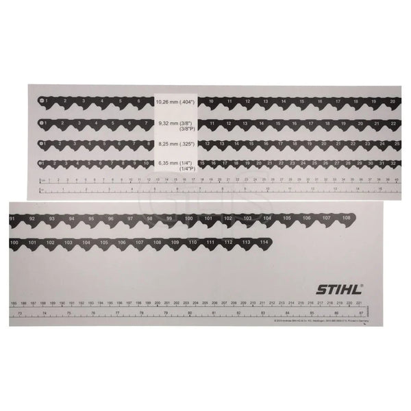 Stihl - Chain Spares - Sticker Stihl - Parts & Accessories