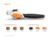 Stihl BGA 57 Battery Handheld Blower STIHL