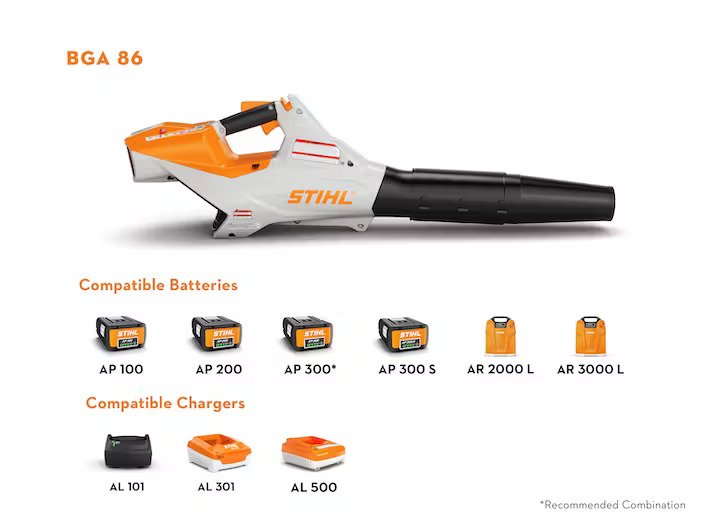 Stihl BGA 86 Battery Handheld Blower (Tool Only) STIHL
