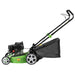 40cm 132cc 4-Stroke Petrol Lawnmower - Hand-Propelled Manual Grass Cutter Mower Loops