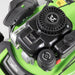 46cm 149cc 4-Stroke Petrol Lawnmower - Hand-Propelled Manual Grass Cutter Mower Loops